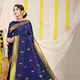 Navy Blue__Royal Rajgharana Sarees